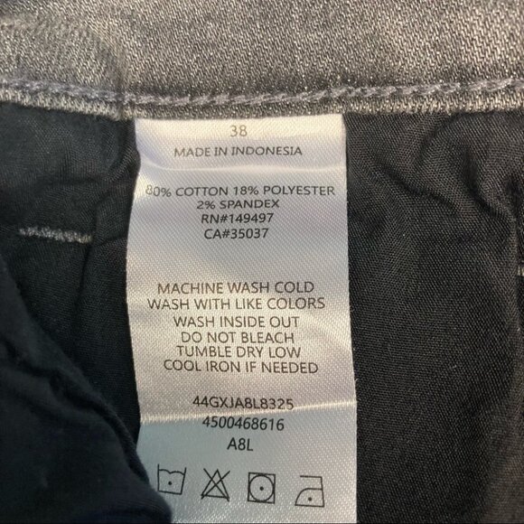 JOE’S Sz 38 x 32 The Brixton Jeans Grey Wash NWT - Picture 4 of 7